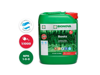 BioNova BN Roots 5 l, kořenový biostimulátor