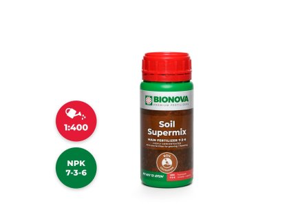 BioNova Soil Supermix 250 ml, hnojivo na růst a květ