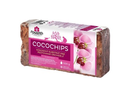 Cocochips pro orchideje - kokosové kousky lisované 500 g