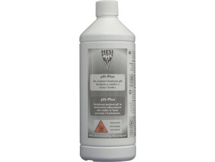 Hesi pH+ 1 l, 50% hydroxid draselný