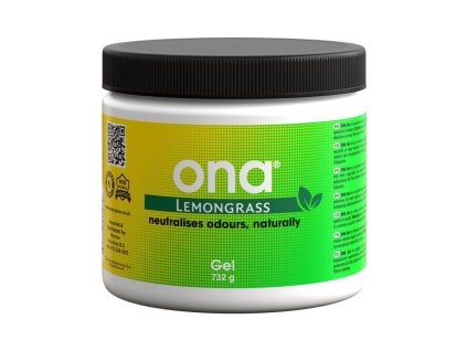 ONA Gel Lemon Grass 1 l, neutralizér zápachu