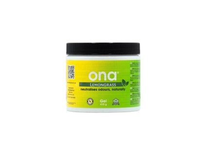ONA Gel Lemon Grass 500 ml, neutralizér zápachu