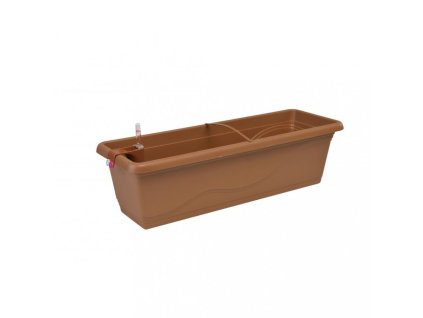 Plastkon samozavlažovací truhlík Extra Line Smart Terakota, 53x16x15 cm