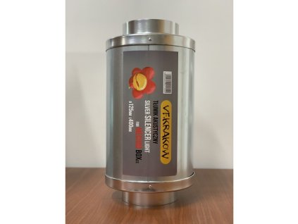 VF Silver tlumič hluku 40 cm / průměr 20 cm/ příruba 125 mm