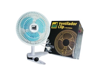 Pure Factory Clip Fan 15W, dvourychlostní klipsnový ventilátor průměr 15 cm
