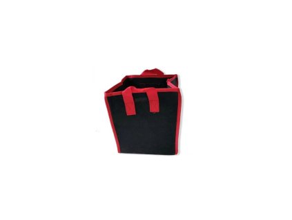 VF čtvercový textilní květináč s úchyty 23x23x28 cm - 15 l