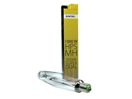 Výbojka Elektrox SUPERDUAL 1000 W, růst a květ