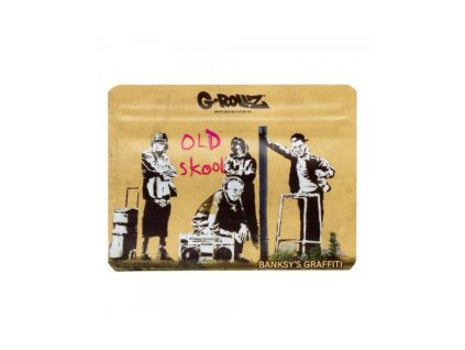 G-Rollz Banksy's Graffiti zip sáček  - 105x80 mm Old Skool