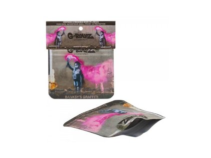 G-Rollz Banksy's Graffiti zip sáček  - 70x60 mm Torchboy