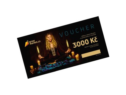 Dárkový poukaz growmarket.cz v hodnotě 3000 Kč