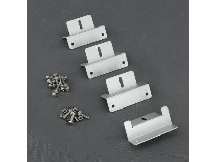 Malapa SO74, Držáky solárních panelů, materiál hliník