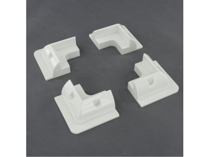 Malapa SO75, Držáky solárních panelů, materiál hliník