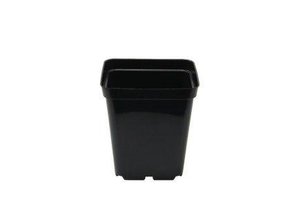 Květináč plastový 11x11x12 cm - 1 l, sada 100 ks