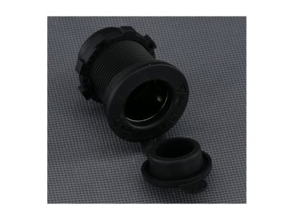 SI124 12V-24V-48V CL 15A zásuvka voděodolná panelová