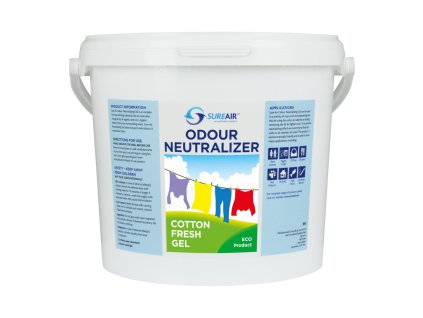 Sure Air Gel Cotton Fresh 5 l, neutralizér zápachu