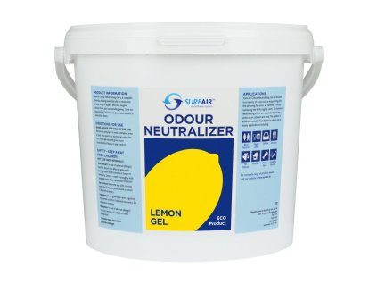 Sure Air Gel Lemon 5 l, neutralizér zápachu