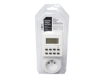 Urban Digital Timer Socket, digitální spínací hodiny