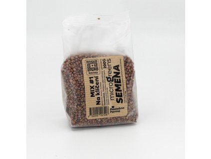 Pěstebna Mix na klíčení Daikon, Brokolice, Vojtěška na microgreens, 200 g
