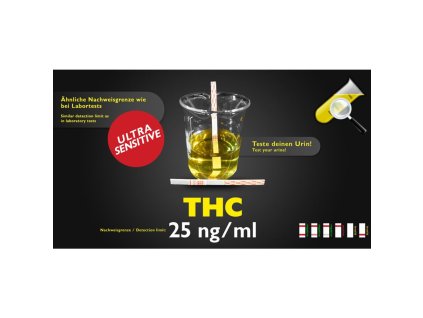 CleanU THC test, test moču