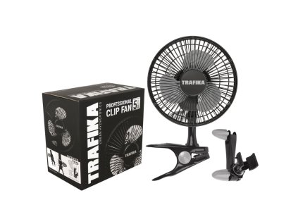 Trafika Clip Fan 5W, klipsnový ventilátor Ø 15 cm
