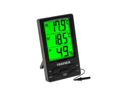 Trafika Thermo-Hygro PRO, teploměr a vlhkoměr se sondou