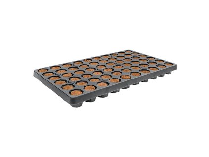 Root!t Dry Peat Free 60 Cell Filled Tray se sadbovačem, 52x30x4 cm