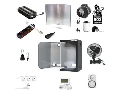 Kompletní grow box URBANBOX HPS 600W Set, 120x120x200 cm