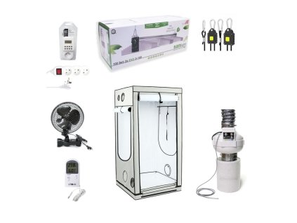 Kompletní grow box Ambient LED SANlight 400W Set, 100x100x200 cm