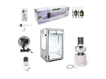 Kompletní grow box Ambient LED SANlight 530W Set, 120x120x200 cm