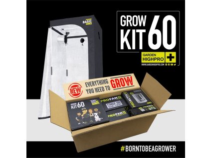 Garden High Pro Grow Kit 60 kompletní set, 60x60x160 cm