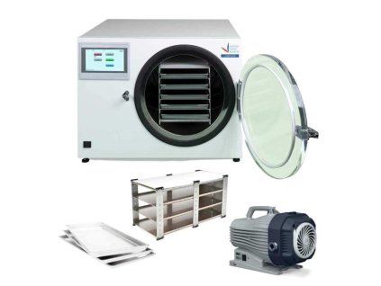 Xiros Mikro lyofilizátor (CE) s bezolejovou vakuovou pumpou Anemos