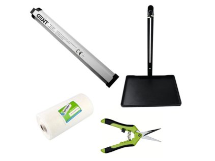 GENT Urban Microgreens LED Set, 18W, 6500K, s netkanou textilií a nůžkami