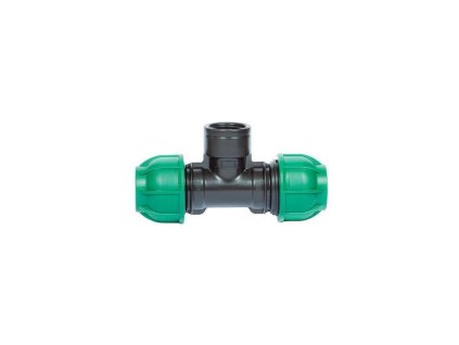 CONNECTO T - kus s vnitřním závitem na odbočce 20x3/4″ x 20 mm