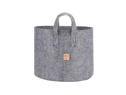 Dirt Bag Grey textilní květináč 38x29 cm - 39 l