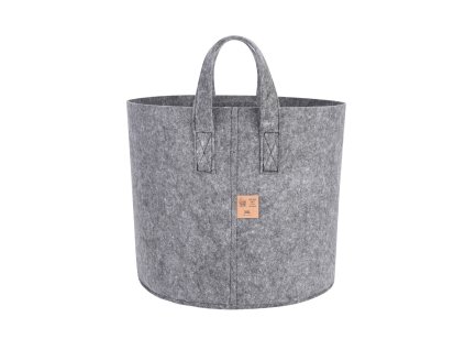 Dirt Bag Grey textilní květináč 35x29 cm - 30 l