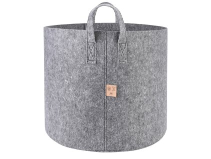 Dirt Bag Grey textilní květináč 41x37 cm - 56 l