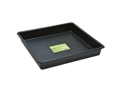 Garland Square Tray Black 80x80x12 cm, plastová podmiska