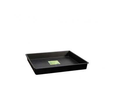 Garland Square Tray Black 100x100x12 cm, plastová podmiska