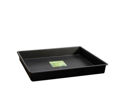 Garland Square Tray Black 120x120x12 cm, plastová podmiska