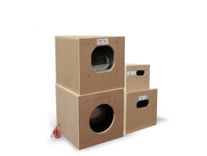 Airbox 2500 m3/h, zvukotesný ventilátor