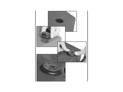 Průchodka na nádrž pro 16 a 25 mm hadice