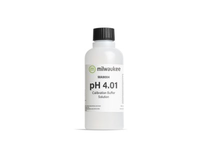 Milwaukee pH 4.01 pufr 230 ml, kalibrační roztok
