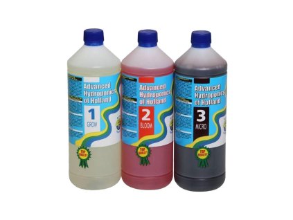 Advanced Hydroponics Dutch Formula TriPack 3x1 l, sada hnojiv