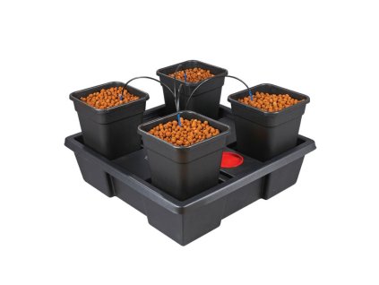 Nutriculture Wilma Large 4x 11 l, kapková závlaha 75x75x20 cm