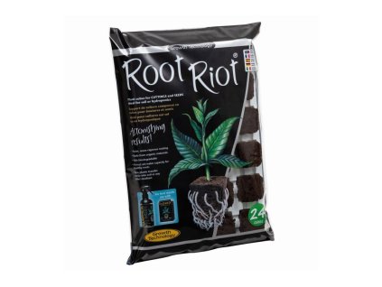 Growth Technology Root Riot 24, sadbovací kostky v sadbovači 24 ks