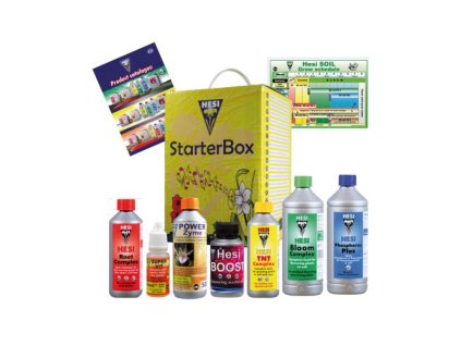 Hesi Starterbox Soil 3.51 l, sada hnojiv