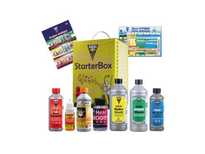 Hesi Starterbox Hydro 3.51 l, sada hnojiv