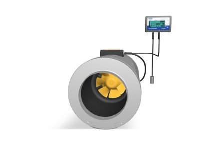 Can-Fan Q-Max EC 200 mm - 1203 m3/h, kovový ventilátor s EC motorem