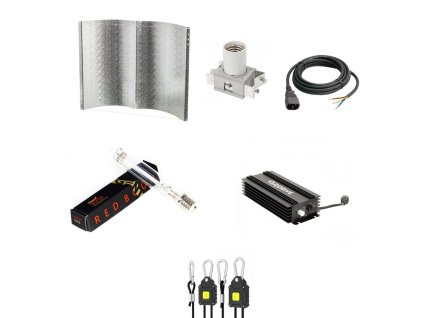 Kompletná osvetľovacia súprava 600W BASIC pre 1-1,5 m2