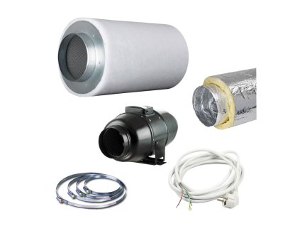 Kompletní set ventilace 600W PRO - Ø 150 mm, odtah 555 m3/h